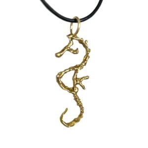 Pendentif Hippocampe - Symphonie - Doré