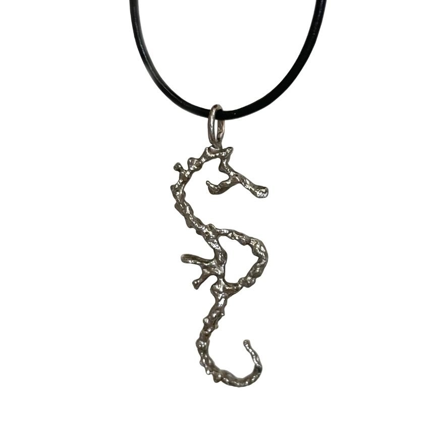 Pendentif Hippocampe - Symphonie - Argenté