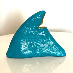 Sculpture - Aileron H6 - N°65/273 - Turquoise & doré